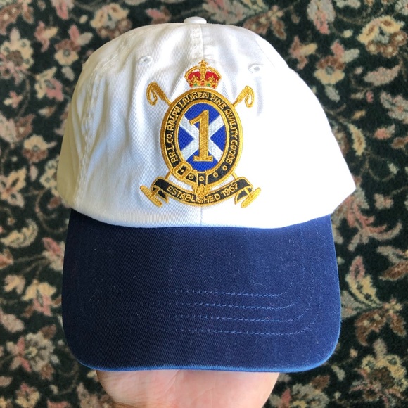 polo crest hat